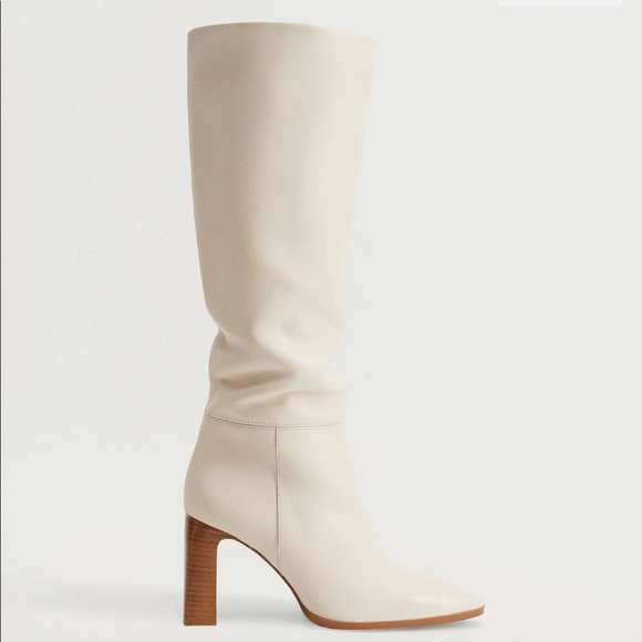 Mango bovine leather boots bloggers favorite - Picture 9 of 16